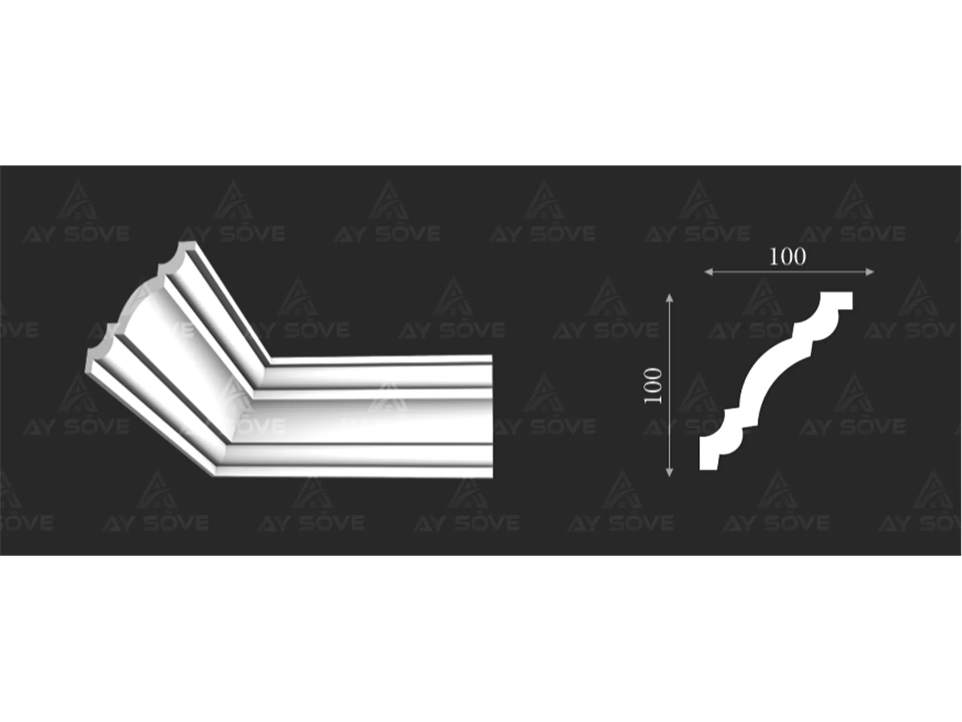 Plain Cornice PK111