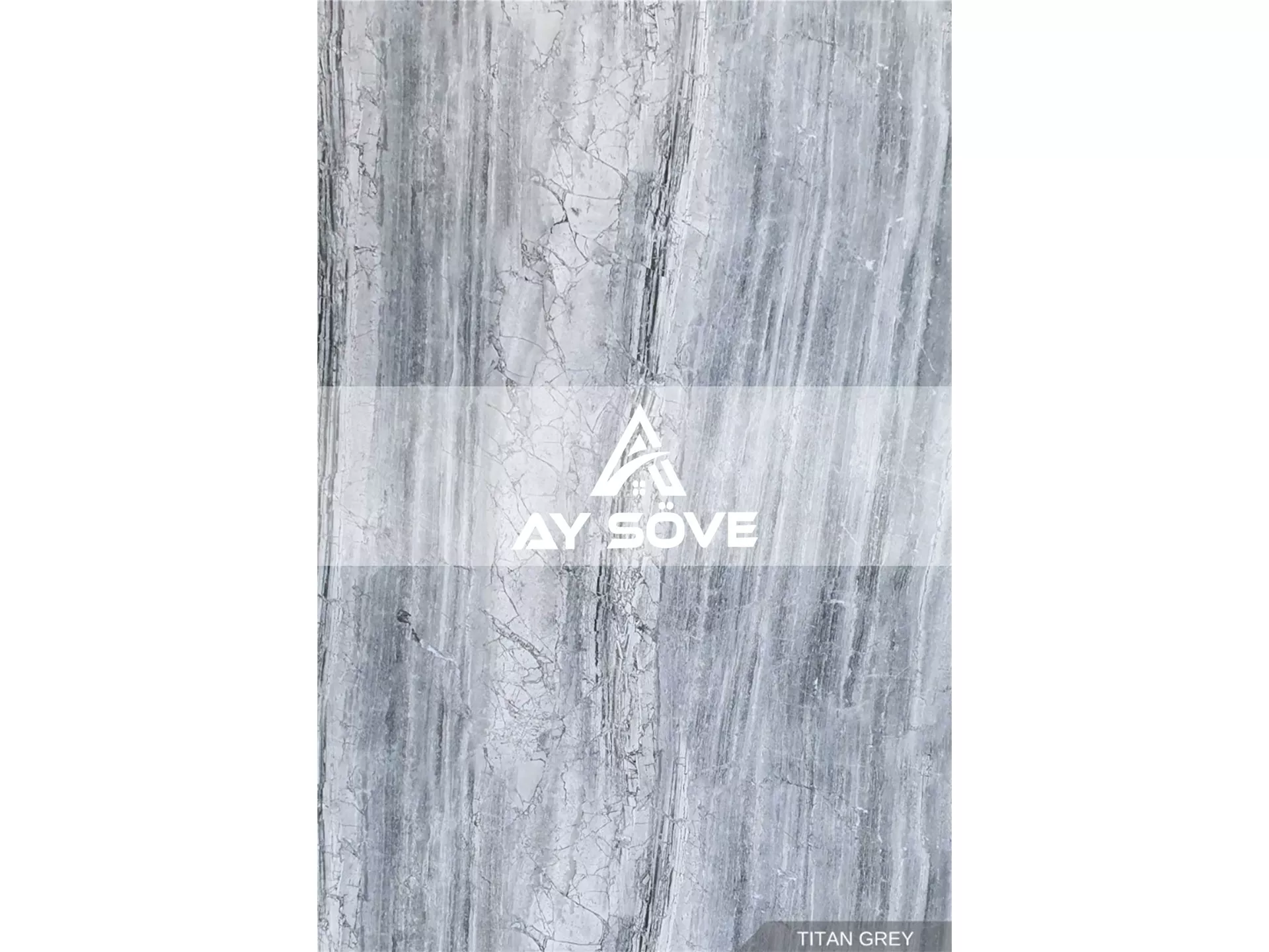 Titan Grey Marble Patterned PVC Wall Panel 122 cm*244 cm