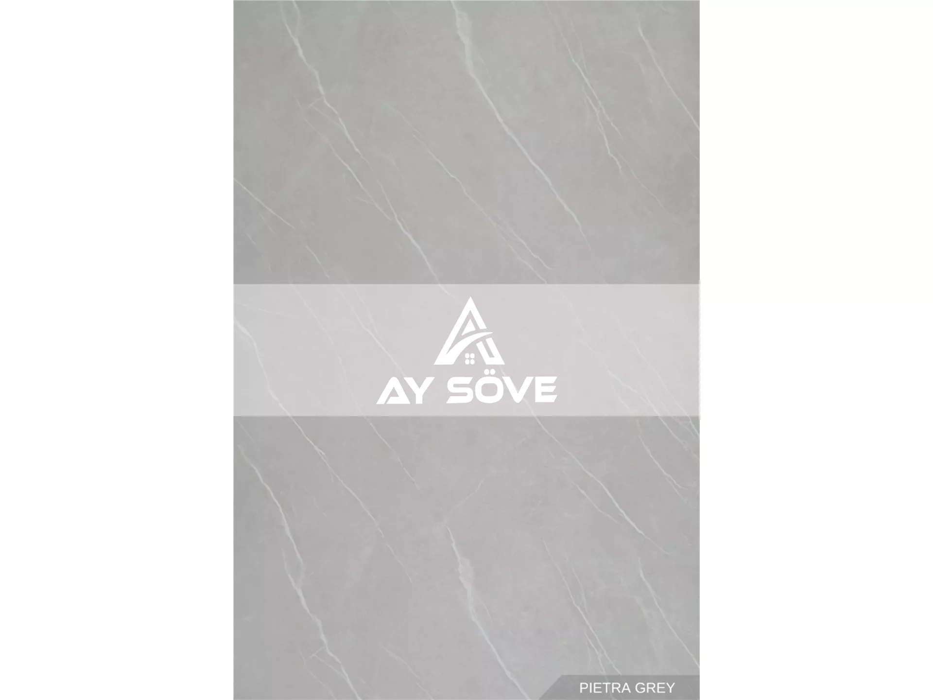 Pietra Grey Marble Patterned PVC Wall Panel 122 cm*244 cm