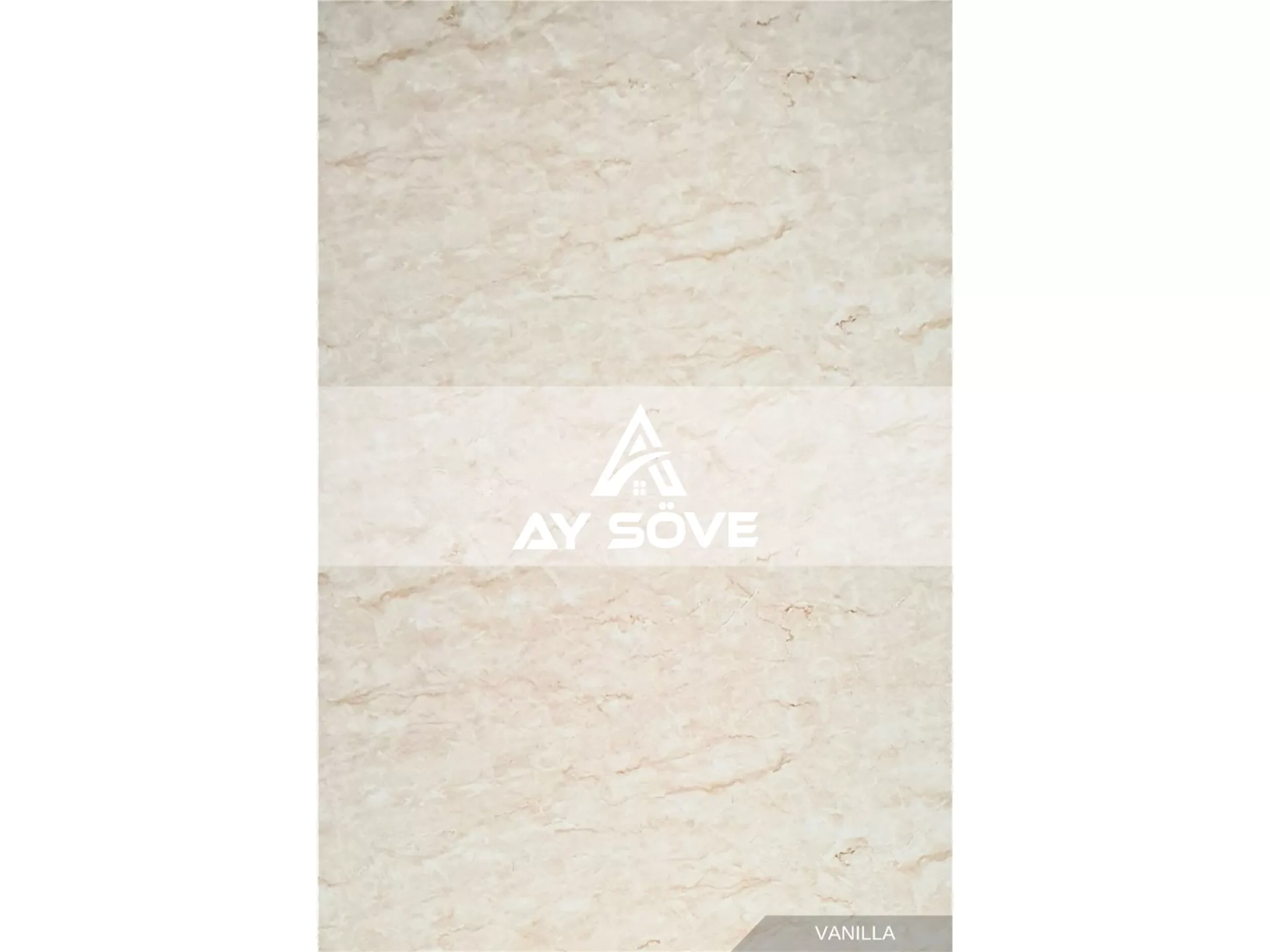 Vanilla Marble Patterned PVC Wall Panel 122 cm*244 cm