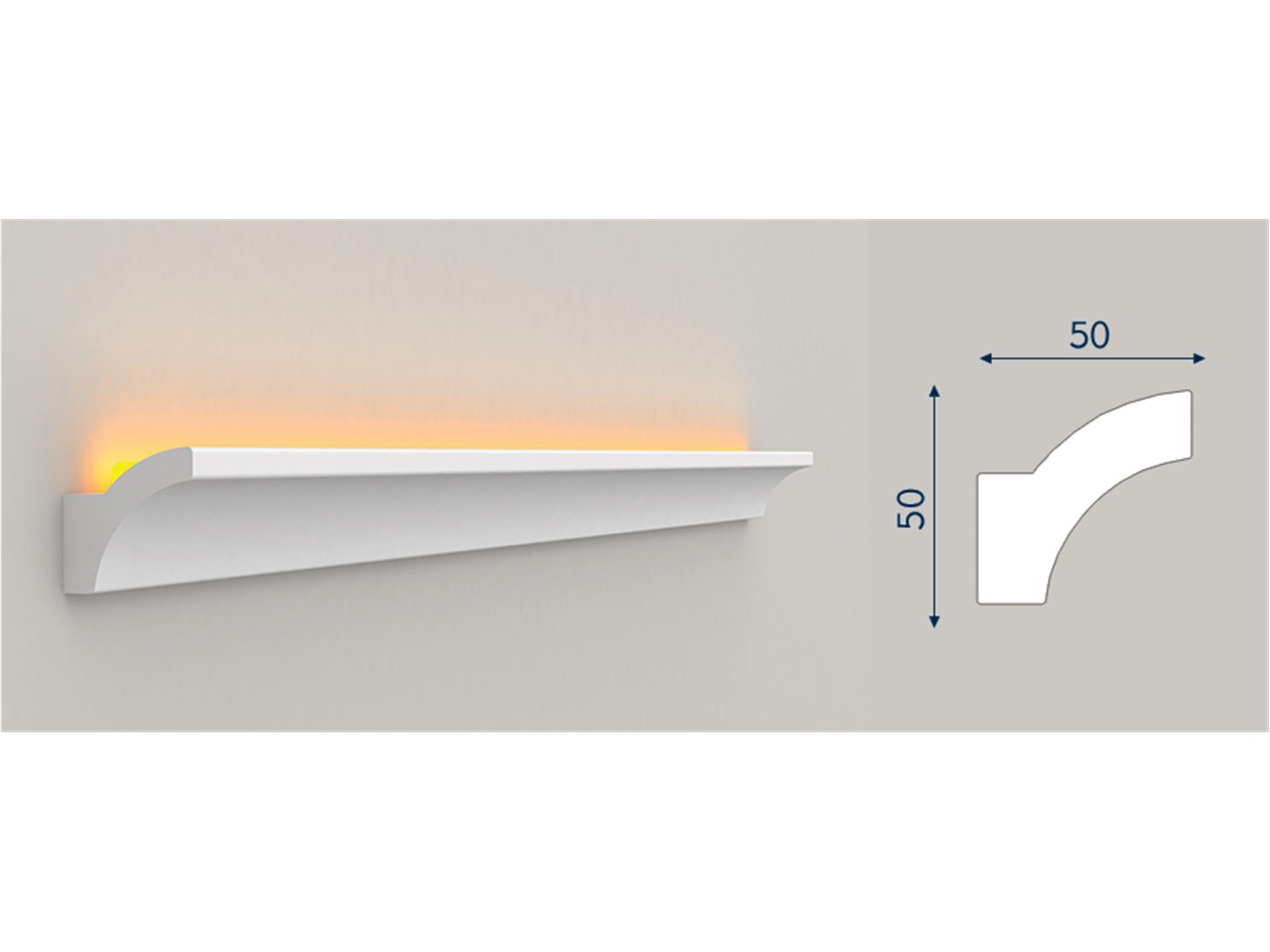 Kartonpiyer Gizli Led Işık Profili-PKG01