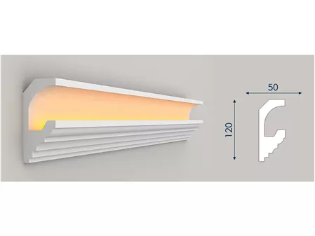 Coving Concealed LED Light Profile-PKG01