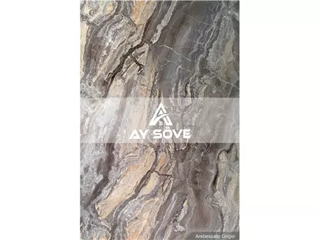 Arebescato Grigio Mermer Desenli Pvc Duvar Paneli 122cmx244cm