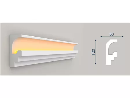 Coving Concealed LED Light Profile-PKG02