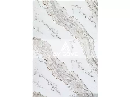 Metallic Grey  PVC Wall Panel 122 cm * 244 cm