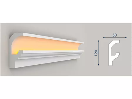 Coving Concealed LED Light Profile-PKG05