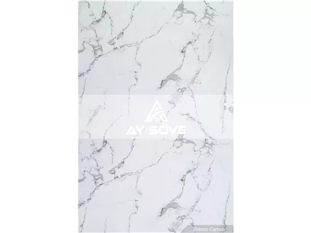 Bianco Carara Marble Patterned PVC Wall Panel 122 cm*244 cm