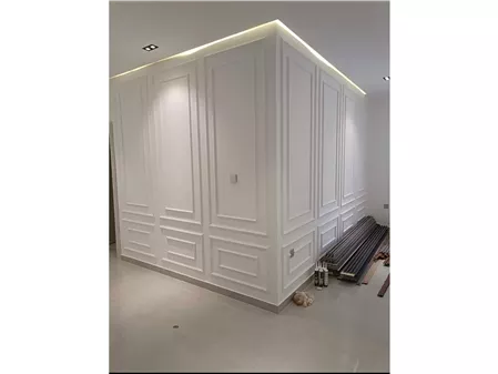 Silver 7 cm wall lath